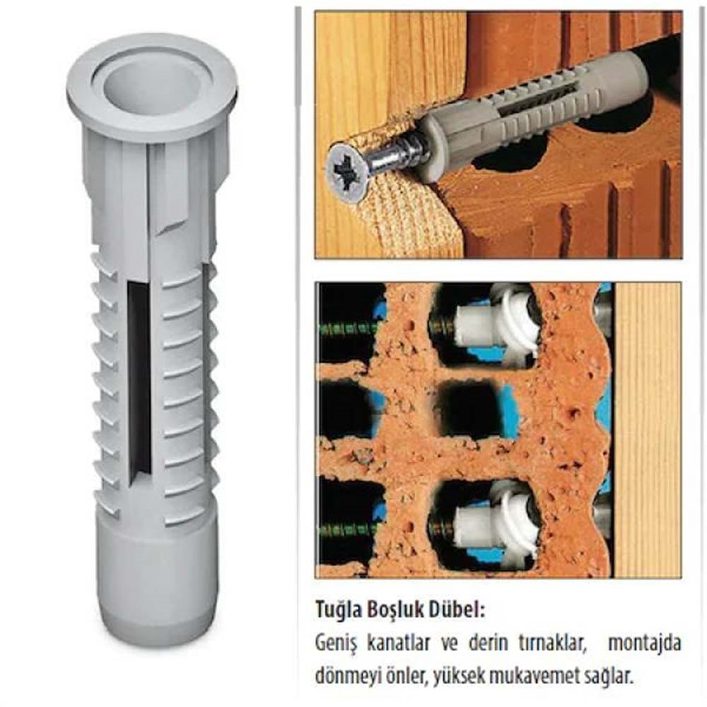 Tuğla Boşluk Dübeli 10 mm