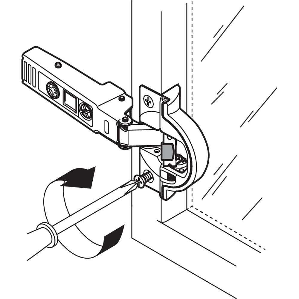 Blum 71B950A CLIP top BLUMOTION Frenli Alüminyum Profil Menteşesi 95°