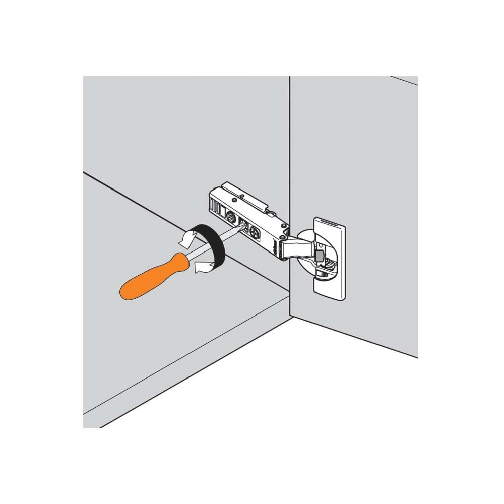 Blum 71B950A CLIP top BLUMOTION Frenli Alüminyum Profil Menteşesi 95°