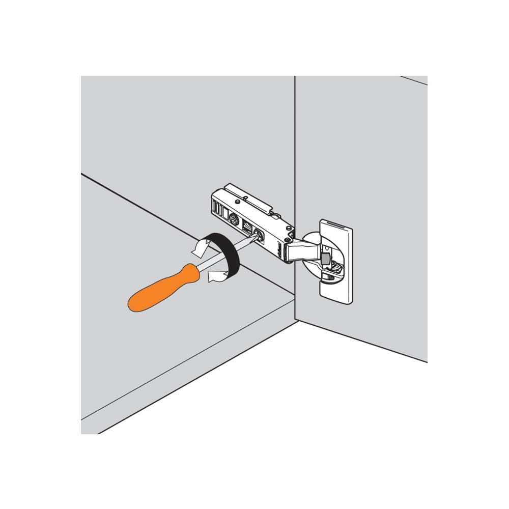 Blum 71B950A CLIP top BLUMOTION Frenli Alüminyum Profil Menteşesi 95°