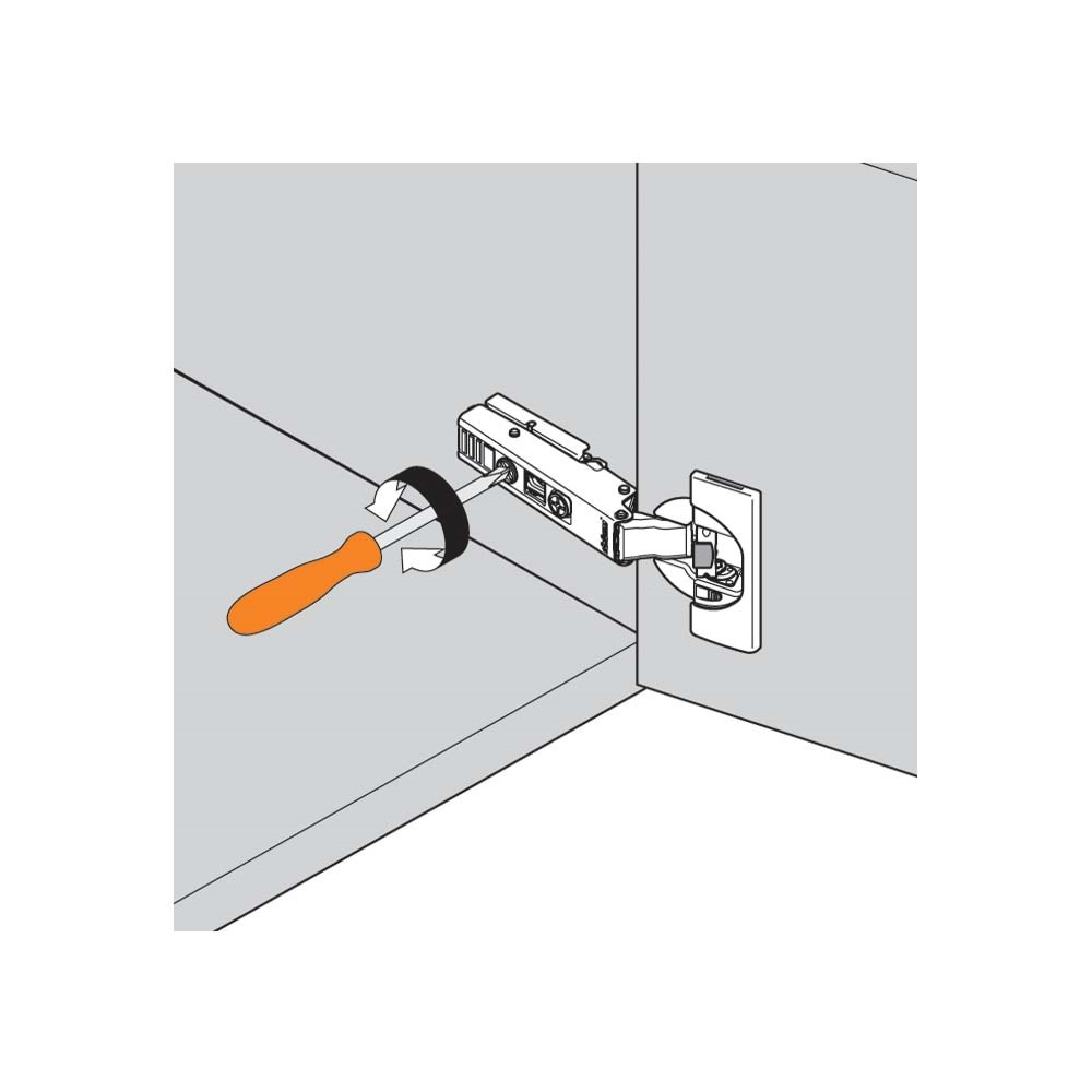 Blum 71B950A CLIP top BLUMOTION Frenli Alüminyum Profil Menteşesi 95°