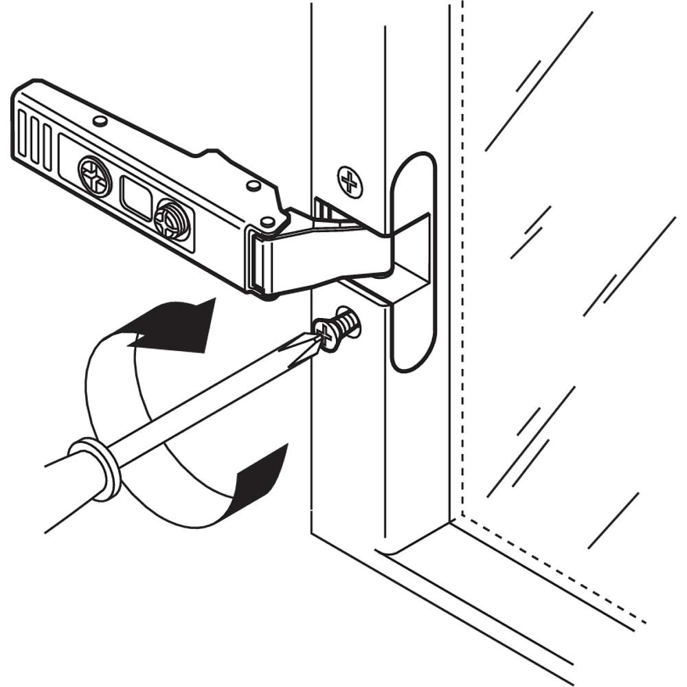 Blum 71T970A Clip Top Alüminyum Profil Süper Deve Menteşe 95°