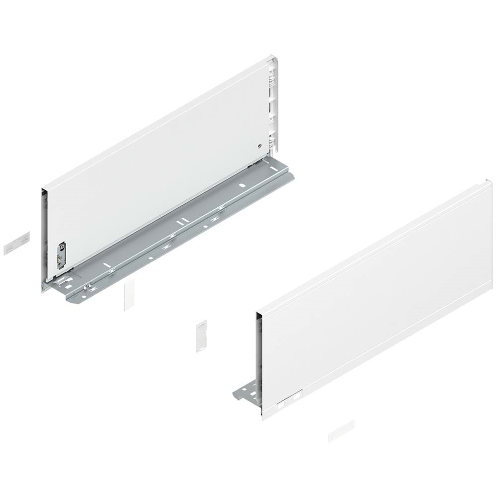 Blum 770C4502S LEGRABOX Pure Çekmece Yanı Takım Beyaz NL:450 mm