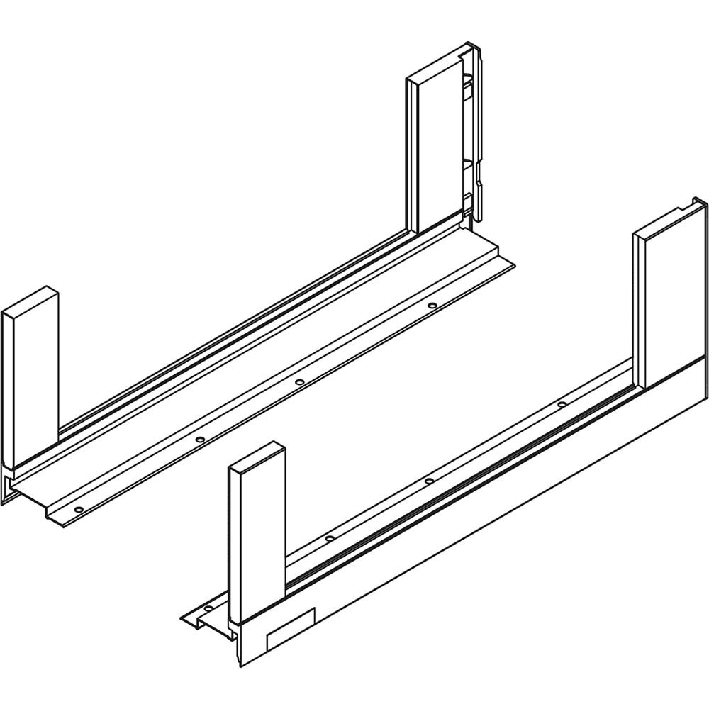 Blum 780C5002S LEGRABOX Free Çekmece Yanı Takım Orion Gri Mat NL:500 mm