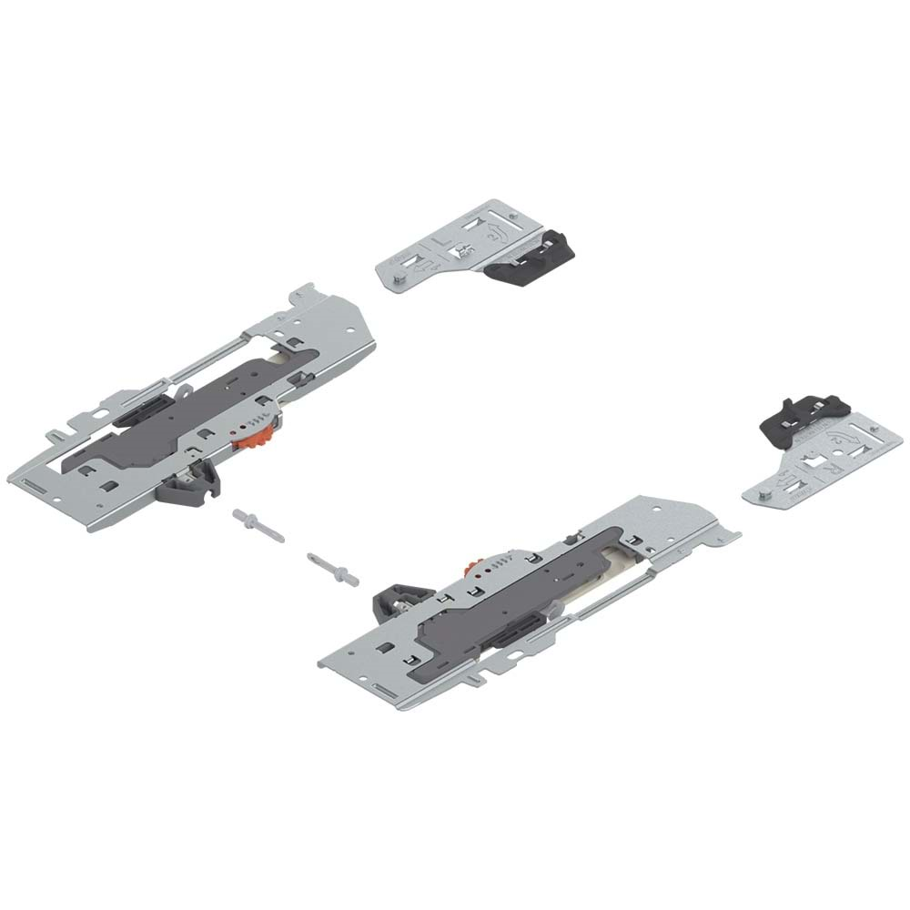 Blum T60B3130 TIP-ON BLUMOTION (Ünite+Klapa bağlantısı+Adaptör) için TANDEMBOX 270-349 mm