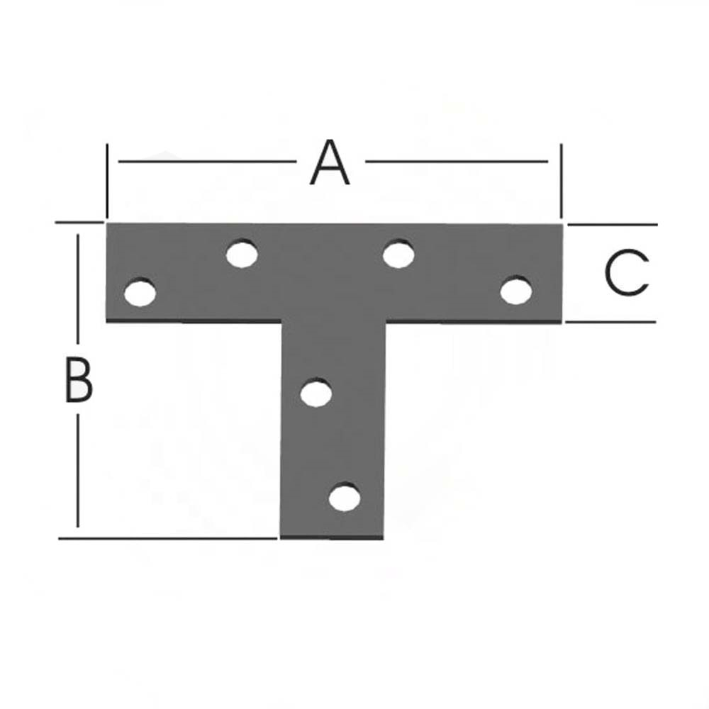 Ermo T Gönye Yekpare 120x73x19 mm