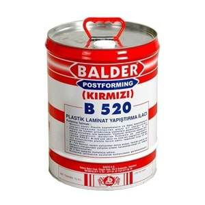 Balder B 520 Postforming Plastik Laminat Yapıştırıcı Kırmızı 12 L