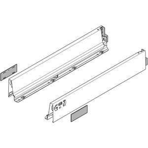 Blum 378M5502 TANDEMBOX Intivo/Antaro için Sağ-Sol Takım Beyaz 550 mm