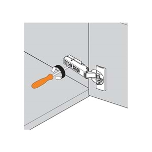 Blum 71B950A CLIP top BLUMOTION Frenli Alüminyum Profil Menteşesi 95°