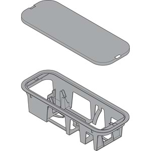 BLUM Z10NG000 SERVO-DRIVE Adaptör Kutusu Altlık Montajı