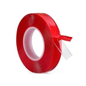 Çift Taraflı VHB 18 mm x 1,5 m Kırmızı 90 Kg Dıs Cephe