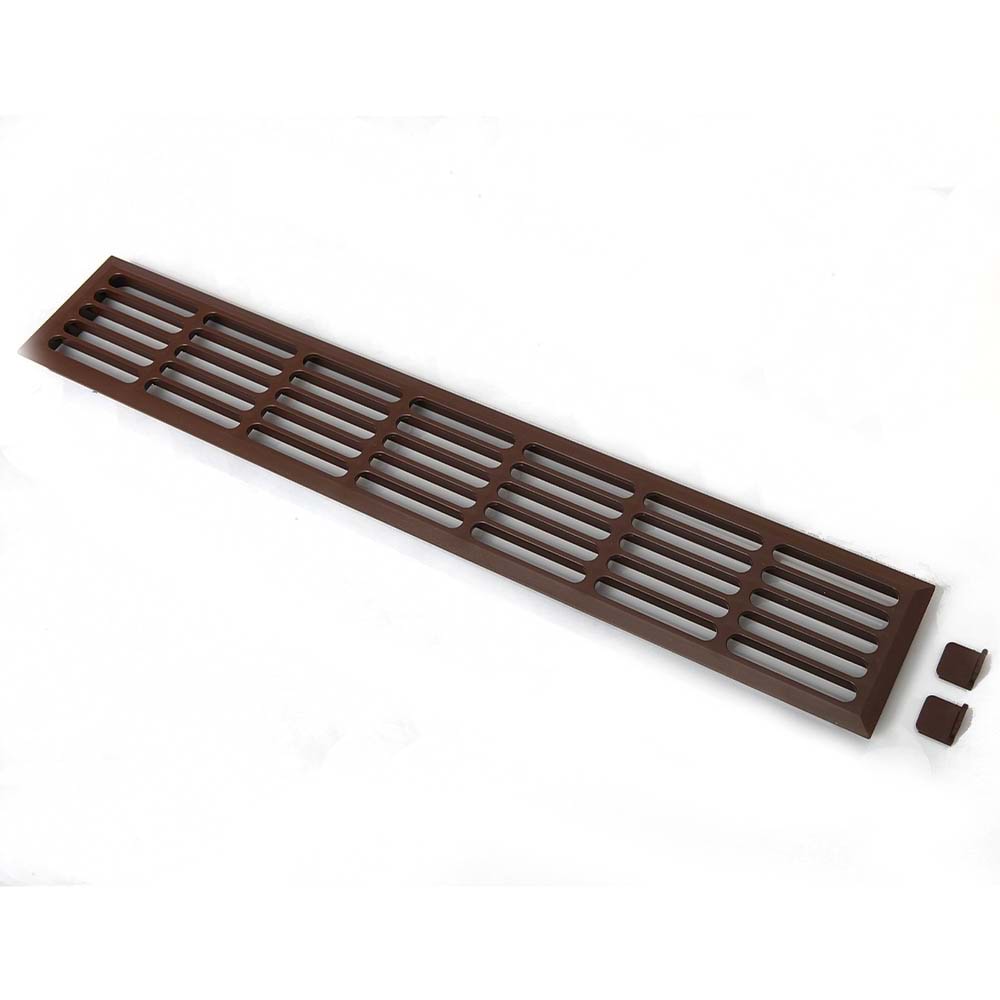 Albatur Plastik Havalandırma Menfezi 70x466 mm Kahverengi