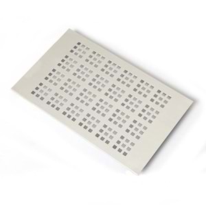 Albatur Alüminyum Kare Menfez 120x423 mm Mat Eloksal