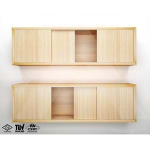 Albatur 15 Kg Sürme Ahşap Kapak Sistemi