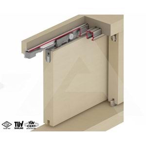 Albatur 15 Kg Sürme Ahşap Kapak Sistemi