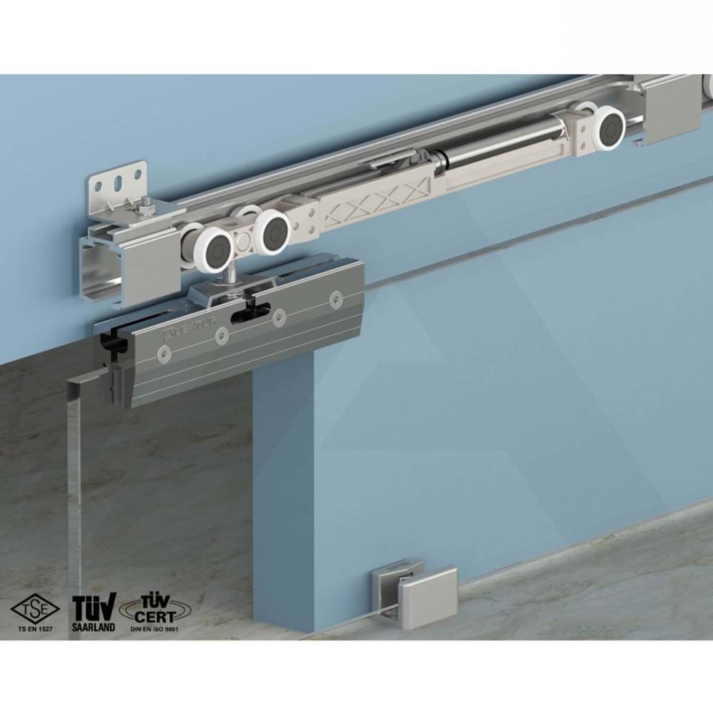 Albatur 120 Kg Tek Yön Frenli Senkronize Sürme Cam Kapı Sistemi 9951