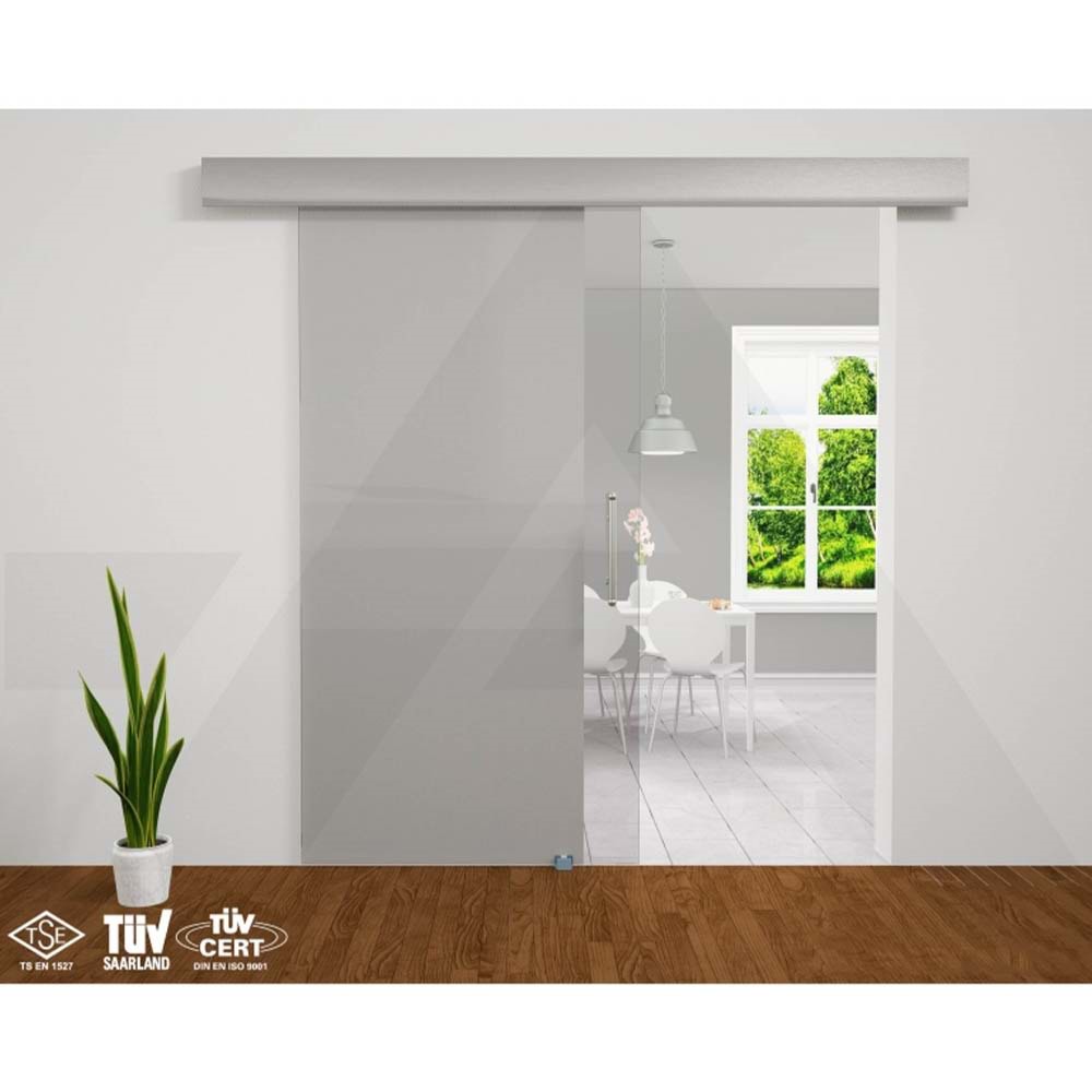 Albatur 120 Kg Tek Yön Frenli Senkronize Sürme Cam Kapı Sistemi 9951