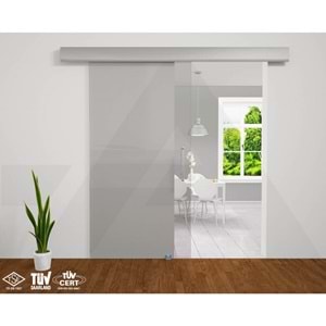 Albatur 120 Kg Tek Yön Frenli Senkronize Sürme Cam Kapı Sistemi 9951