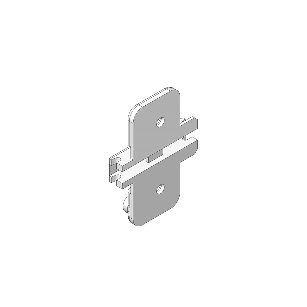 Blum 173H7100 Clip Ekzantrik Menteşe Tabanı Haç Tipi Siyah