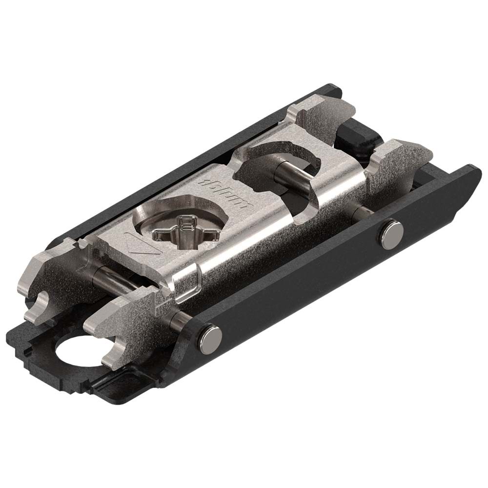 Blum 175H3100 Clip Düz Tip Ekzantrik Ayarlı Menteşe Tabanı Siyah