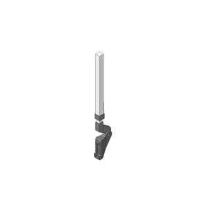 Blum 20F3901 Aventos HF Katlanır Kalkar Kapak Teleskopik Kol H: 760-1040 mm