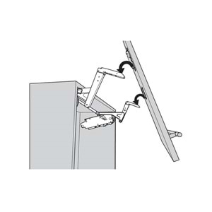 Blum 20S3500.06 Aventos HS Eğimli Kalkar Kapak Kol Mekanizması Takım 350-800 mm