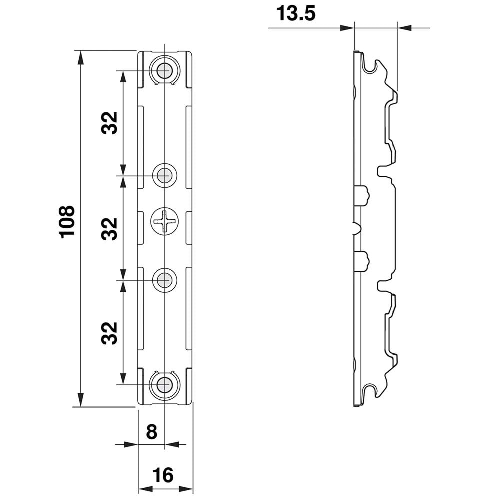 Blum 20S4200 Aventos HK/HS/HL ve HK top Kalkar Kapak Sistemi Ahşap Çekmece Önü Bağlantısı Takım