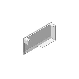Blum 22K8001 Aventos HK top Kalkar Sol Kapak Koyu Gri