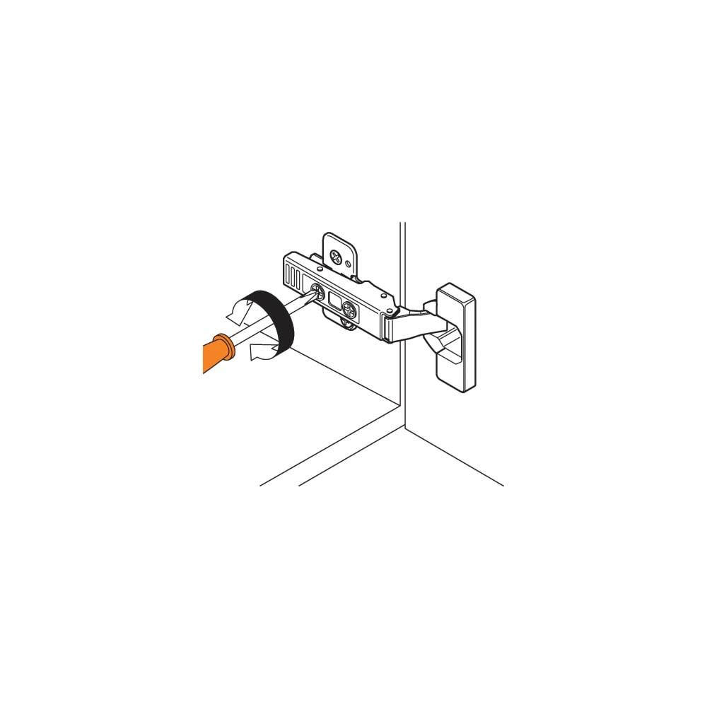 Blum 71T6550 Clip Top Geniş Açılı Düz Menteşe 170°