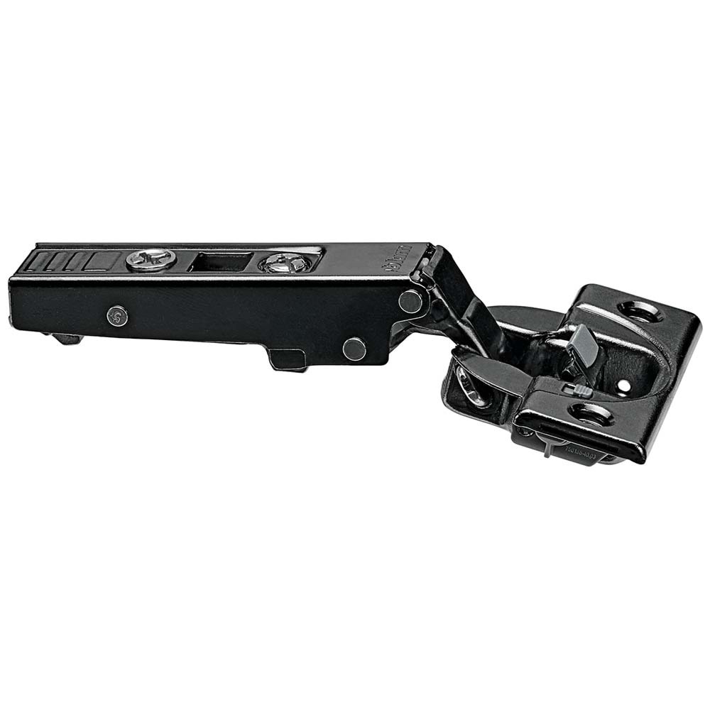 Blum 75B1550 CLIP top BLUMOTION Frenli Düz Menteşe 107° SİYAH