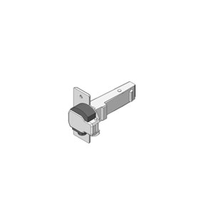 Blum 75B1550 CLIP top BLUMOTION Frenli Düz Menteşe 107° SİYAH