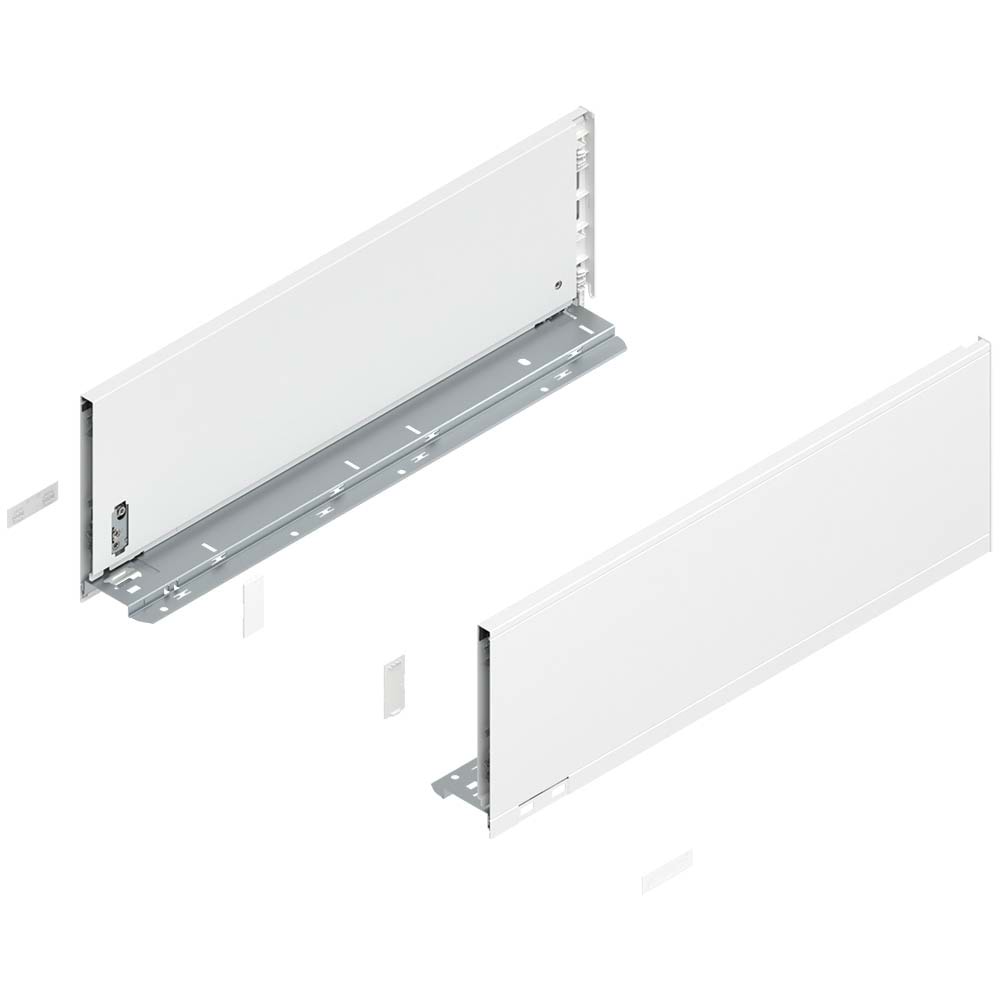 Blum 770C5002S LEGRABOX Pure Çekmece Yanı Takım Beyaz NL:500 mm