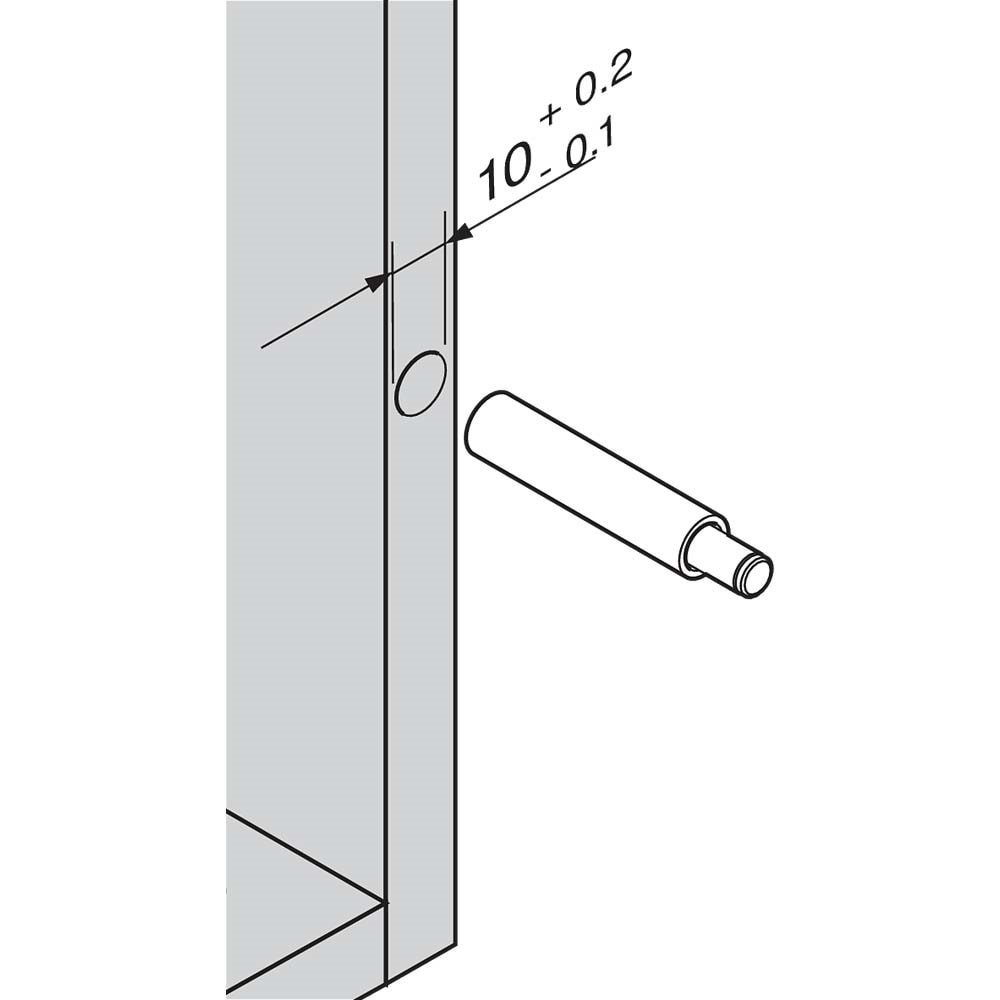 Blum 970.1002 BLUMOTION Kulp Tarafı için Yavaşlatıcı