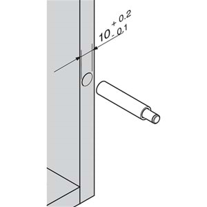 Blum 970.1002 BLUMOTION Kulp Tarafı için Yavaşlatıcı