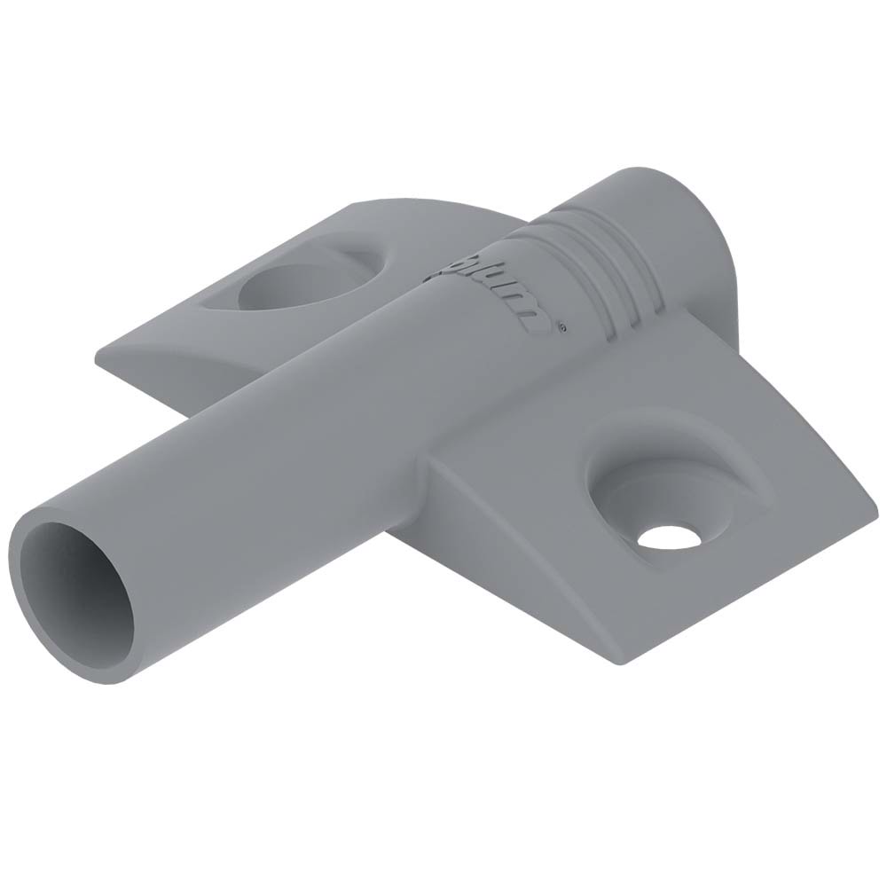 Blum 970.1501 BLUMOTION Haç Tipi Tekli Adaptör Plaka Gri