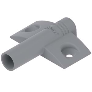 Blum 970.1501 BLUMOTION Haç Tipi Tekli Adaptör Plaka Gri