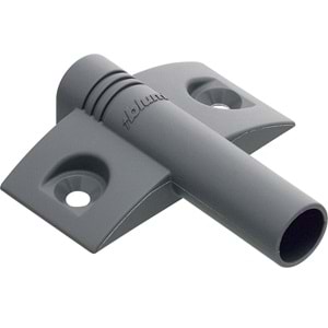 Blum 970.1501 BLUMOTION Haç Tipi Tekli Adaptör Plaka Gri
