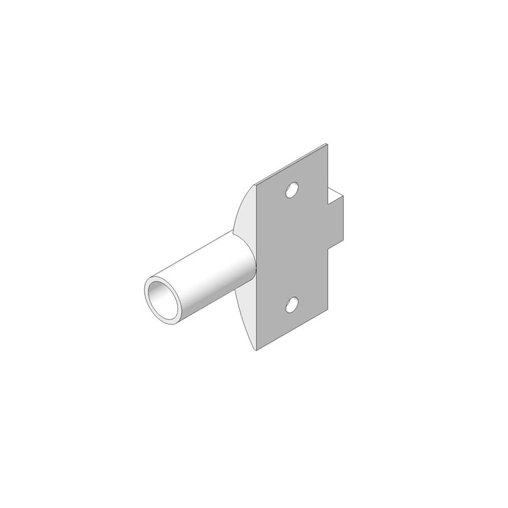 Blum 970.1501 BLUMOTION Haç Tipi Tekli Adaptör Plaka Gri