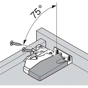 Blum T51.1700.04 TANDEM Ray Bağlantı Mandalı Sağ