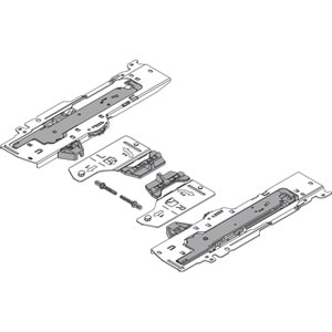 Blum T60B3530 TIP-ON BLUMOTION (Ünite+Klapa bağlantısı+Adaptör) için TANDEMBOX 350-600 mm