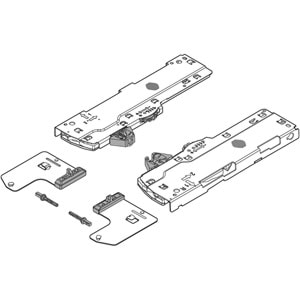 Blum TIP-ON BLUMOTION Ünitesi Tip L3 (NL350-650mm) Adaptörlü