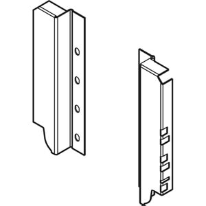 BLUM Z30C000S ANTARO C TANDEMBOX Ahşap Arkalık Tutucusu Siyah Sağ-Sol Takım