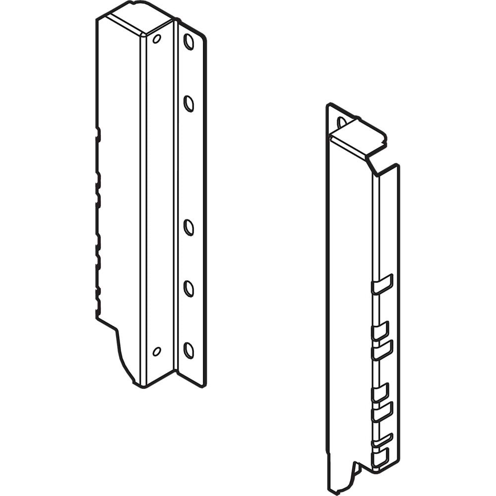 BLUM Z30D000S ANTARO D TANDEMBOX Ahşap Arkalık Tutucusu Beyaz Sağ-Sol Takım