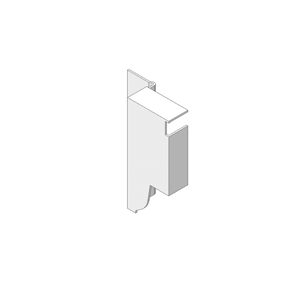 Blum Z30M000S.04 TANDEMBOX ANTARO Bordürsüz Ahşap Arkalık Tutucu Siyah Sağ-Sol Takım