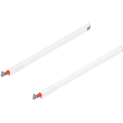 Blum ZRG.437RSIC TANDEMBOX Antaro Boyuna Bordür Takım 50 cm Beyaz