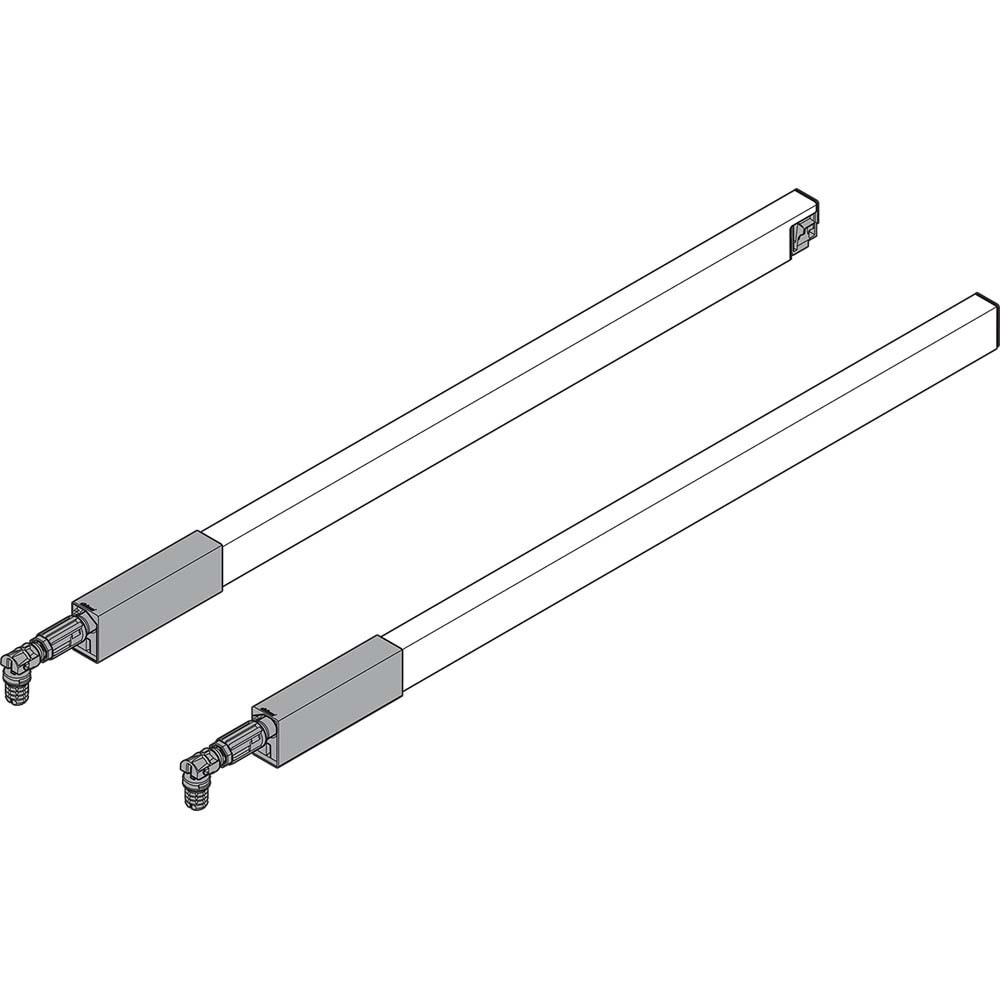 Blum ZRG.437RSIC TANDEMBOX Antaro Boyuna Bordür Takım 50 cm Beyaz