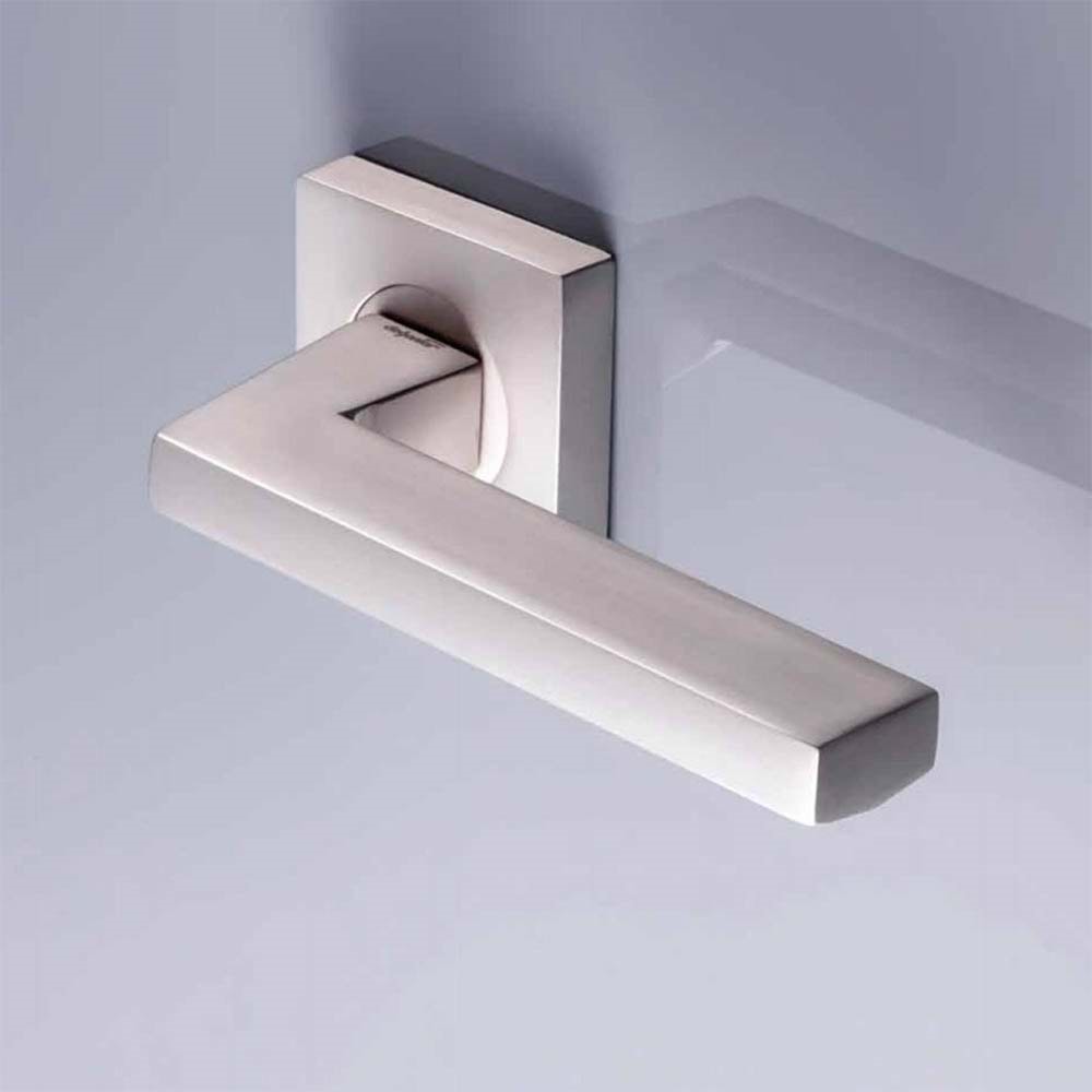 Doğanlar Parma Zamak Krom Rozetli Wc Kapı Kolu PKZ