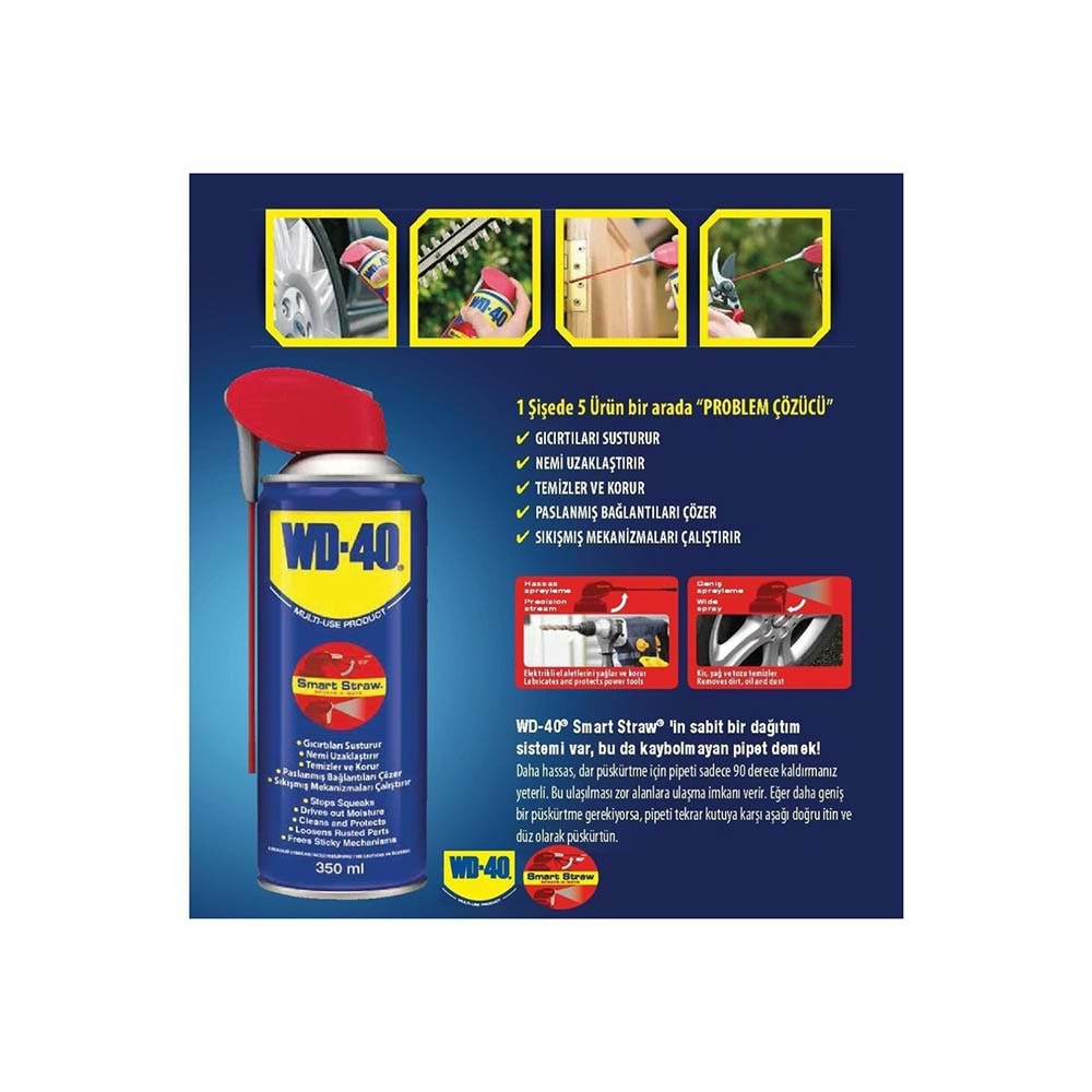 Henkel Wd 40 Pas Sökücü & Yağlayıcı 350 ml