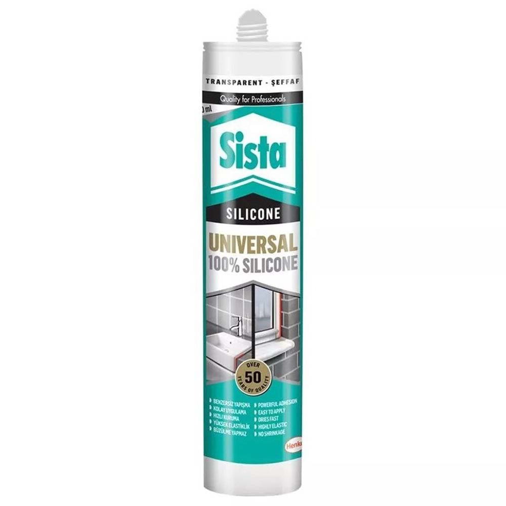 Sista Universal Silikon Şeffaf 280 ml