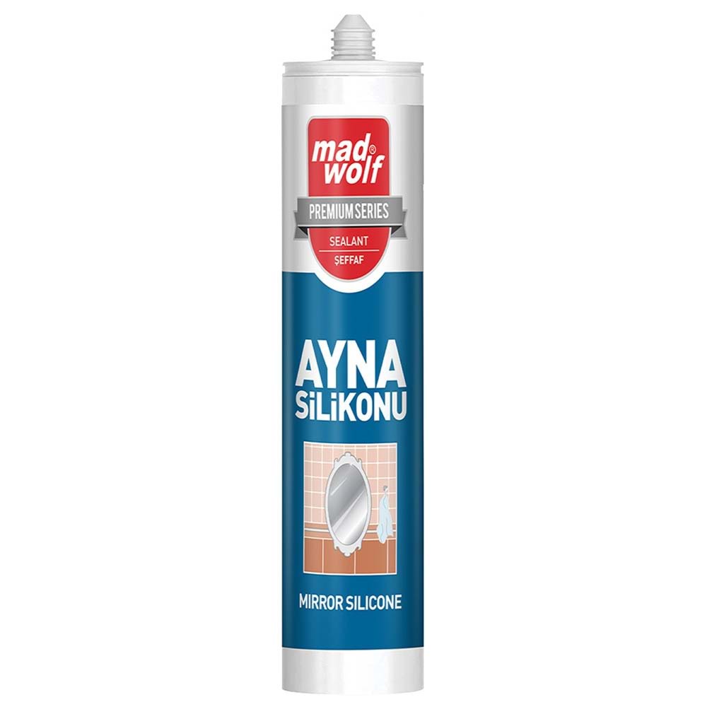 Madwolf Ayna Silikonu Şeffaf 310 ml